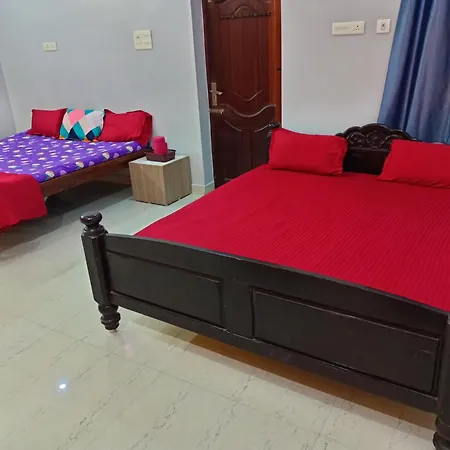 Vj Villa Home Stay Double Cot Room-2