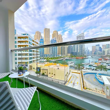 Lxury Brand New Studio W/ Balcony And Marina View-3