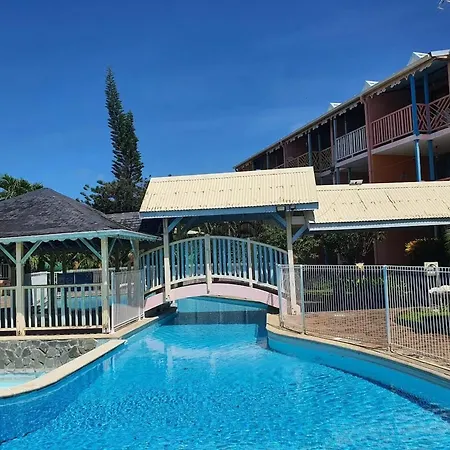 Studio Agreable A Sainte-Anne De 30 M² Avec Piscine Partagee-2