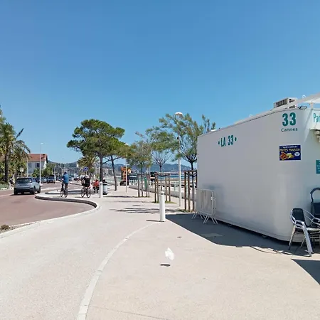 Residence Bord De Mer, Cannes Midi, Acces Direct A La Plage Et Parking Privatif-3