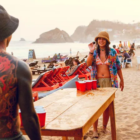 Che Zipolite Hostel&Beach Club-3