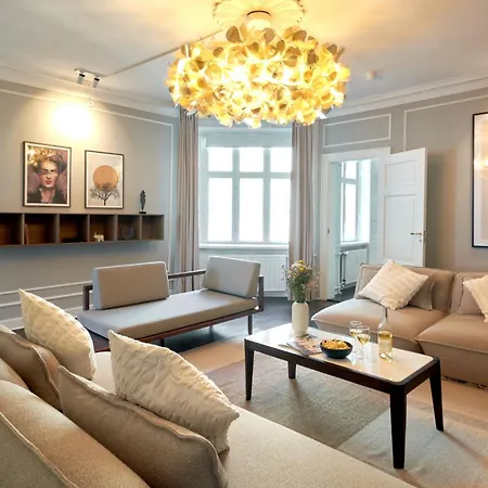 220Sqm Designer Apt - Copenhagen City Center - Private Balcony-3