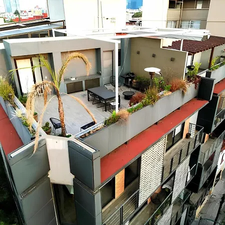 Chic Ph Haven With Rooftop, Condesa 2Br By Tasman-3