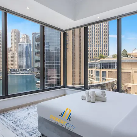 One Bed In Dubai Marina With Marina Views, Hosted By Desert City Stays-2