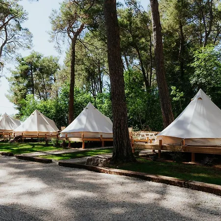 Camp 'Dvor' Bell Tent Accommodation-3