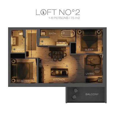 The Black Eagle Luxury Appartements-3