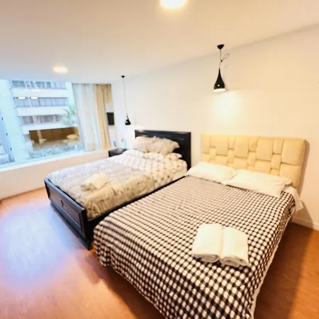 Departamento Amplio Para Familias, De Lujo 3 Habitaciones, 4 Banos, 6 Camas, 10 Personas, Wifi, 2 Parqueaderos Republica De El Salvador Plaza Kendo-3