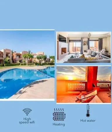 Marrakech Flat With Swimming Pool & Sunny Garden-3