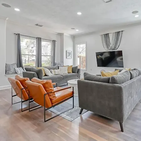 Charming 4Br Holiday Home In Houston Heights-2