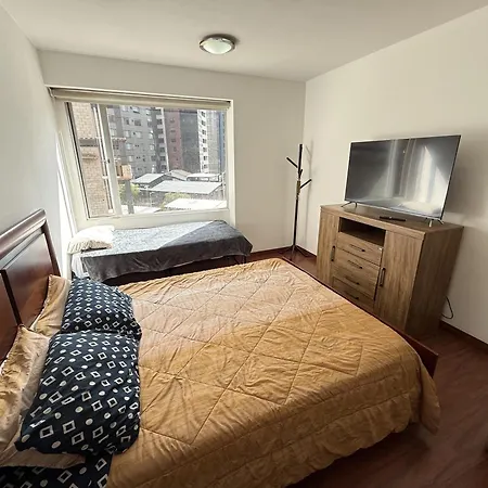 Departamento De Lujo 3 Dormitorios, 5 Camas, 1 Sofa Cama, 11 Personas, Con Terraza Abierta, Wiffi Y Parking Free-2
