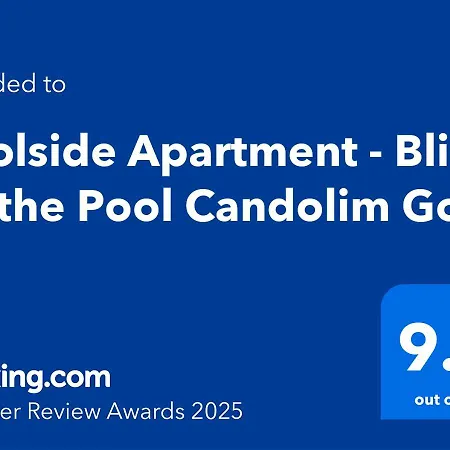 Poolside Apartment Bliss By The Pool Goa-2