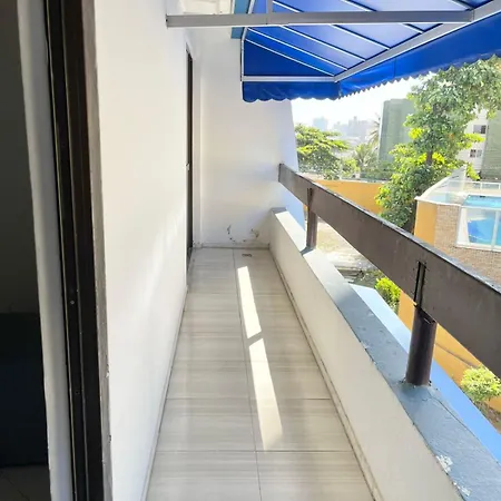 Flat Jardim De Alah Completo Beira Mar Piscina-3