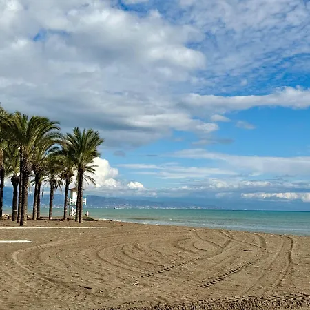 Terraza Y Vistas En Carihuela Erisa 2 A 100 Metros De La Playa-2