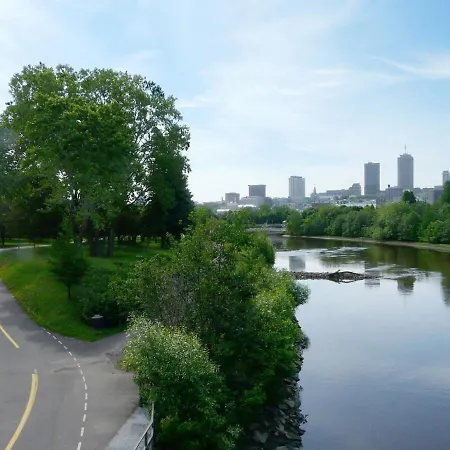 Quebec City Downtown River Sidewalk 2 Free Parking-2