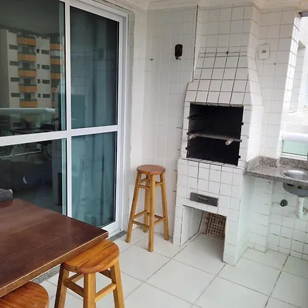 Apartamento 02 Dormitorios Na Praia Grande Ocian, Fica A 100 Metros Da Praia , Tem Churrasqueira ,Sendo 01 Suite-3