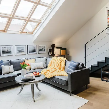 Prague Days - Two-Bedroom Maisonette With Ac And Terrace With Grill In Vinohrady-2