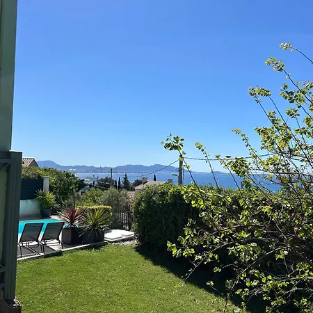 Maison Entierement Climatisee Vue D'Exception Mer Et Rade De Marseille Avec Piscine 8 Personnes-2