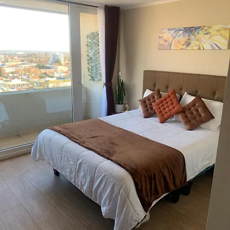 Departamento Segur0, Comodo Y Tranquilo En Chillan Centro, Ideal Para Descansar, Full Equipado, Wifi Y Estacionamiento-3