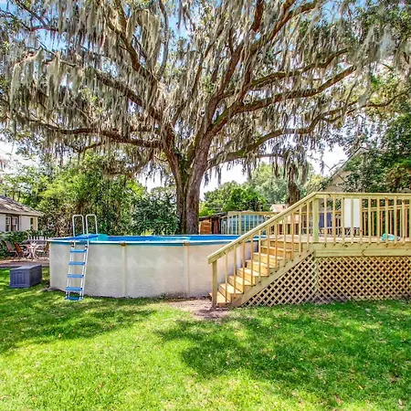 Historic Studio & Pool Under Spanish Moss Oaks-2