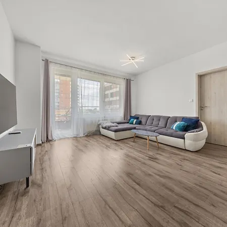 Air-Conditioned, 2 Room Apartment With Balcony, New Building Raca-3