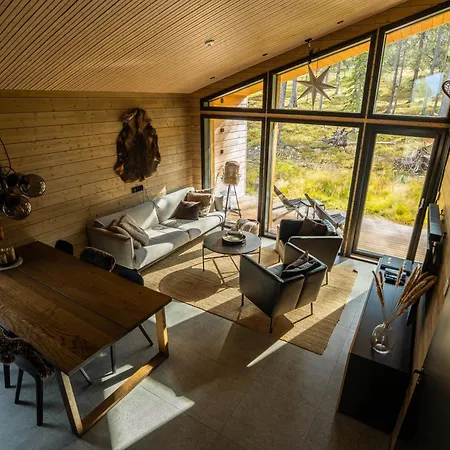 Villa Golden Hill Yllaes, Luxury Holiday Cabin In Lapland-2