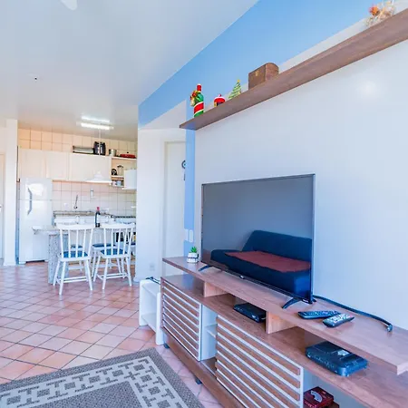 C105 Lindo Apartamento Com Vista Para O Mar Em Canasvieiras-3