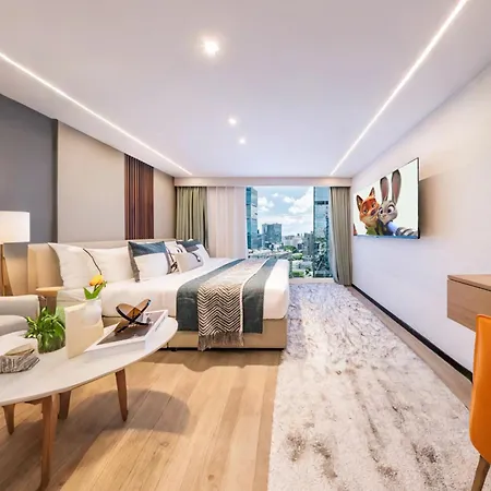 Meipeng Light Luxury Hotel - Olympic Sports Center International Financial City Branch - Canton Fair Exclusive-3