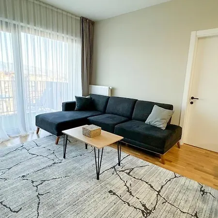 City View 1Br - Central Skopje - Free Parking-3
