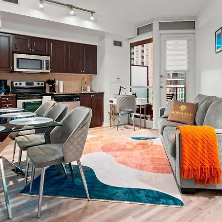 Superior 1Bd & Den Apartment With Balcony-3