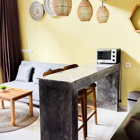 Loft Hideaway Villa With Sofa Bed Central Canggu-2