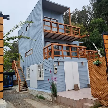 Casa Con Piscina Temperada, Tinaja Y Quincho Proxima A Playa Sn Alfonso-3