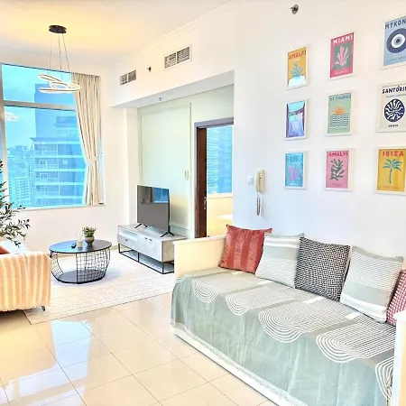 Peachy Mint - Luxury 1 Bhk - Marina & Sea View-2