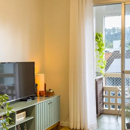 C187 Apartamento Aconchegante A Duas Quadras Da Praia-2
