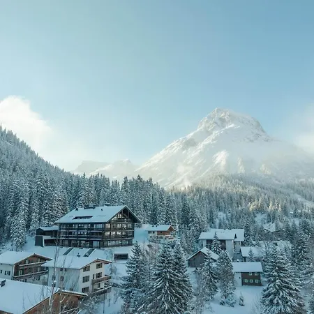New Hotel Kristberg In Lech With Spa, Outdoor Pool And View-2