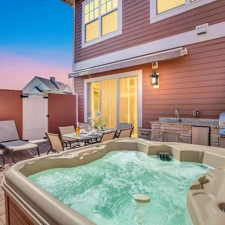 5 Bedroom 6 Ba Luxury Villa 5 Min To Disneyworld Hot Tub & Bbq 112-2