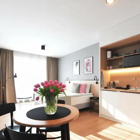 Bk Aparthotel Praga - National Stadium - Comfortable Apartment For 4 People-2