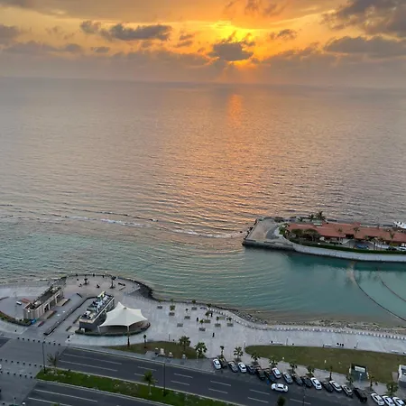 Damac Al Jawharah Tower Jeddah Sea View Two Bedroom Jacuzzi شقة بغرفتي نوم وجاكوزي بإطلالة بحرية في برج داماك الجوهرة-2