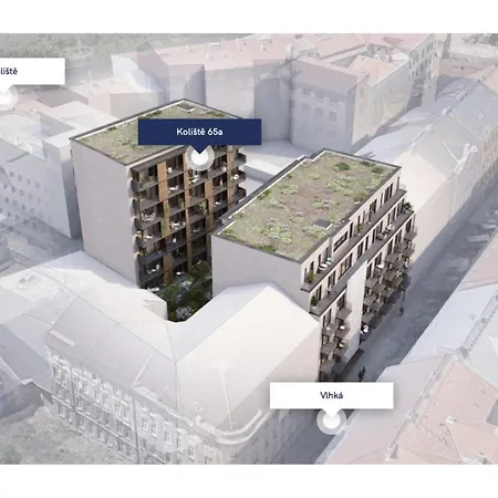 Stylovy Mestsky Apartman Se Soukromou Terasou-2