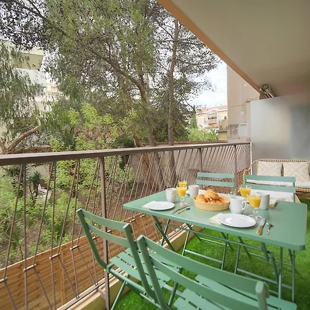 Calme 2 Chambres Balcon Vue Jardin-Carnot A2B266-2