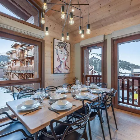 Chalet Mitoyen Exceptionnel A Courchevel 1650, 4 Chambres En Suite, Animaux Admis - Fr-1-563-137-2