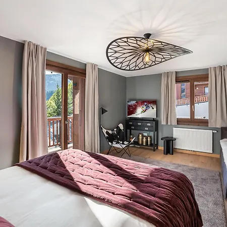 Chalet Mitoyen Exceptionnel A Courchevel 1650, 4 Chambres En Suite, Animaux Admis - Fr-1-563-137-3
