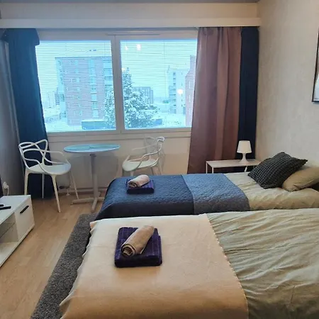 Comfortable Studio Close To Oulu Center, Free Parking-2