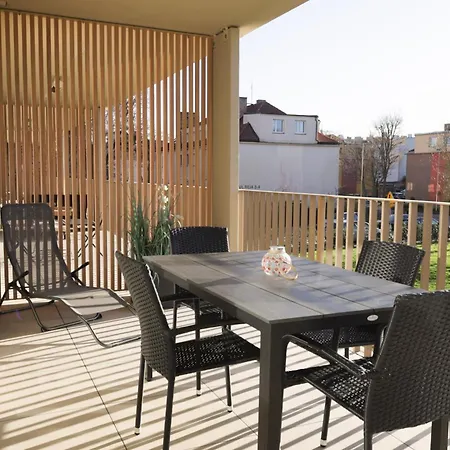 Apartament Z Sypialnia Greeneri - Taras - Parking - Apartamenty Bryza-2