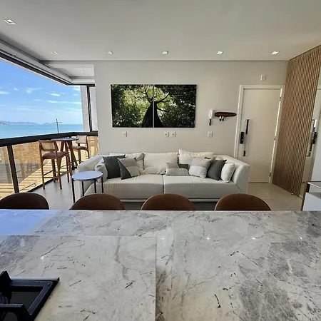 Bellagio Home, Apartamento De Frente Para O Mar, Com Uma Vista Incrivel Para A Praia De Palmas-3