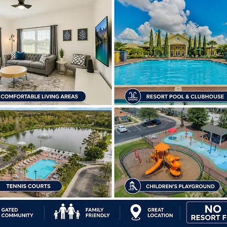Amazing VillaLake NO Resort FEENear Disney-3