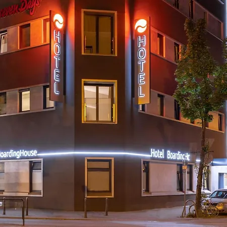 sevenDays Hotel BoardingHouse Mannheim-3