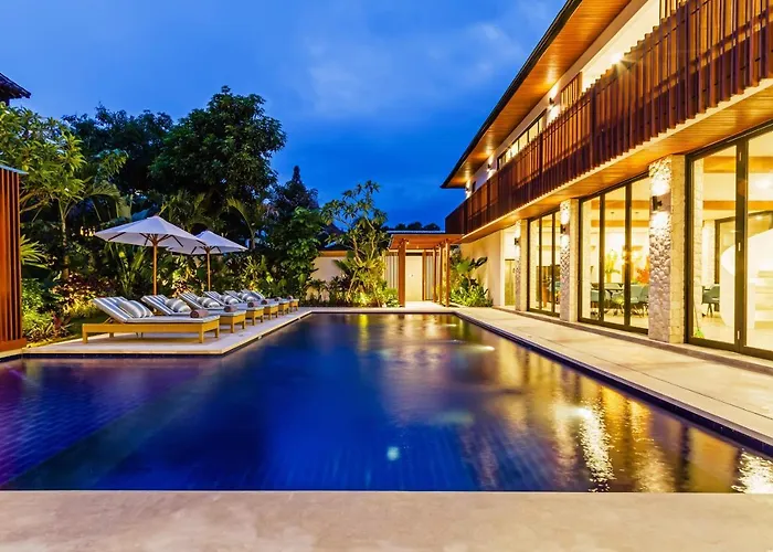 The Botanical 6 Bed Luxury 900 Meter From Beach Seminyak