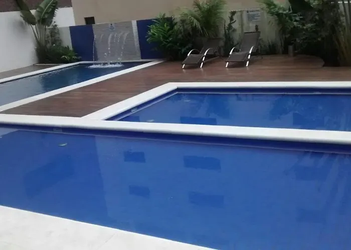Ferienwohnung Flat Na Pitangueiras Guarujá