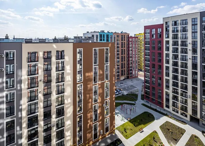 Ferienwohnung New Building On Shevchenko Street, Center Lemberg