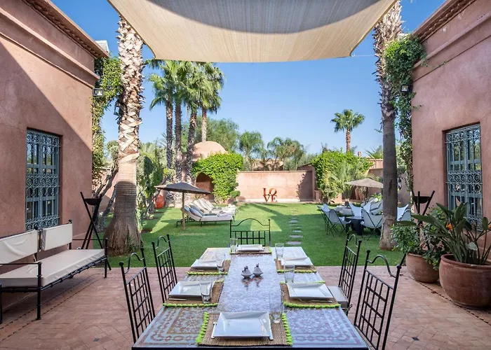 Superbe Villa Y - Calme & Surete - Piscine Privee & Gouvernante Marrakesch